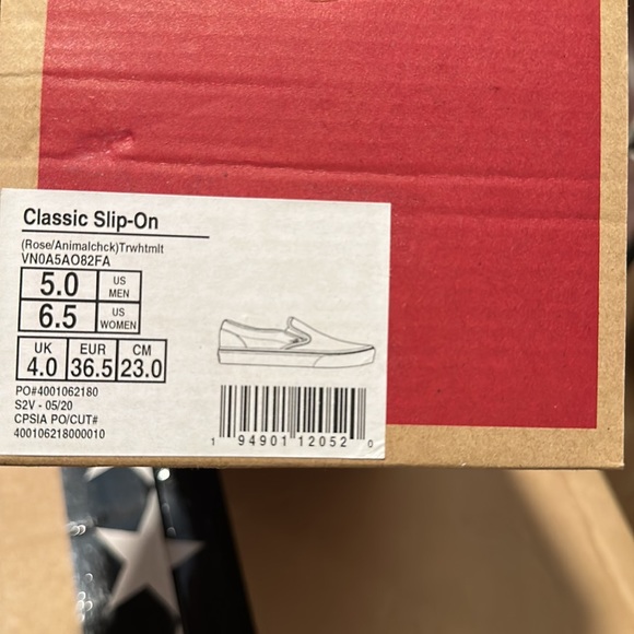 Vans Classic Slip On Rose Checkerboard - Picture 7 of 7